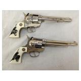 VIEW 2 CLOSEUP RED RANGER PISTOL SET 