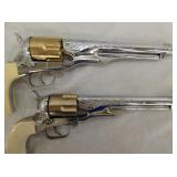 VIEW 2 CLOSEUP HUBLEY COLT PISTOLS 