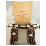OLD STOCK COWBOY HOLSTER SET W/ BOX 