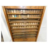 VIEW 3 18X27 OAK SPOOL CABINET 