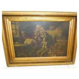 20X14 OIL ON BOARD PAINTING 