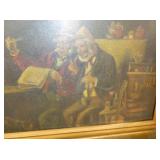 VIEW 2 CLOSEUP OIL ON BOARD 