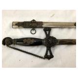 VIEW 2 CLOSEUP GERMAN SWORD 