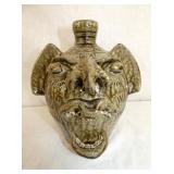 9IN STEVE ABEE FACE JUG 