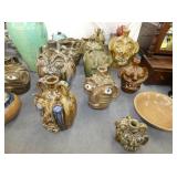 COLLECTION FOLK ART POTTERY 