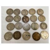 MORGAN & PEACE SILVER DOLLARS 