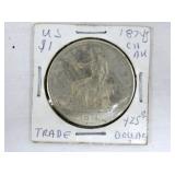 1874 S SILVER DOLLAR 