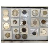 COPPER TOKENS,AUSTRIA,FRANCE SILVER 