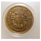 VIEW 2 BACKSIDE 1883 GOLD $5 