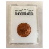1808 10C IND MADRAS GARDNER MS61RB 