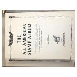ALL AMERICAN STAMP ALBUM 