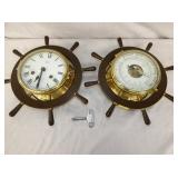 GERMAN CLOCK & BAROMETER 