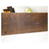 VIEW 2 CLOSEUP WOODEN ADV. VA BOX 