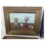 13X10 OIL ON CANVAS SIGNED KERSEY 