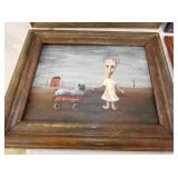 13X10 OIL ON CANVAS SIGNED KERSEY 