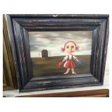 13X10 OIL ON CANVAS SIGNED KERSEY 