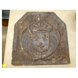 20X19 1/2 EARLY CAST FIREPLACE INSERT 