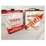 VIEW 2 OTHERSIDE TOPS,MCCOYS OIL CANS 