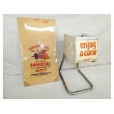 SOUTH BOSTON NOS BAG, CONE DISPENSER 