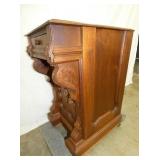 VIEW 3 RIGHTSIDE DAVENPORT DESK 