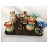 COLLECTION MULI COLOR POTTERY 