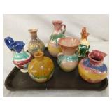 COLLECTION MULI COLOR POTTERY 