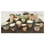 COLLECTION DAULTON TOBY MUGS 