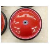 VIEW 2 CLOSEUP 12IN DERBY CAR WHEELS 