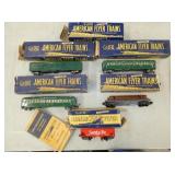 GILBERT AMERICAN FLYER TRAINS W/ BOXES 