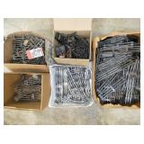 VARIOUS BOXES METAL TRAIN TRACKS 