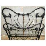 VIEW 2 TOP EARLY IRON BED 