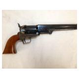 BUILT ON COLT PAT. BLACKPOWDER PISTOL 