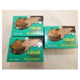 BROWN BEAR 60RDS 7.62X39 