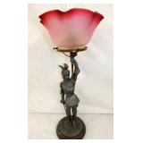 24IN KNIGHT PARLOR LAMP 
