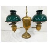 23IN DOUBLE BRASS STUDENT LAMP 