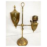 VIEW 2 CLOSEUP BRASS LAMP 