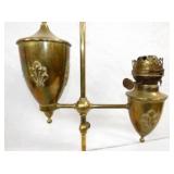 VIEW 2 CLOSEUP BRASS LAMP 