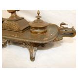 VIEW 3 CLOSEUP ORNATE INK WELL 