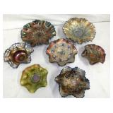 5-9IN NORTHWOOD PURPLE CARNIVAL BOWLS 