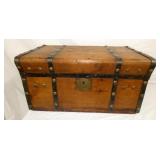 26X13 WOODEN FLAT TOP TRUNK 