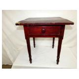 24X30 CHERRY 1 DRAWER STAND W/ DRAWER 