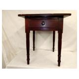 VIEW 2 CLOSEUP CHERRY TABLE 