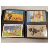 VIEW 9 BLACK AMRICANA POSTCARDS 