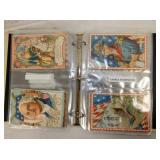 VIEW 7 SILK AND WWI CARDS 