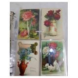 VIEW 3 GREAT COLOR POSTCARDS 