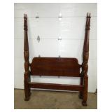 MODERN MAH. RICE BED 