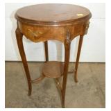 14IN FRENCH MAH. CENTER TABLE 