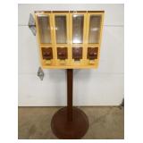 4 STATION CANDY DISPENSER 