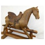 VIEW 6 CLOSEUP GLIDING HORSE 