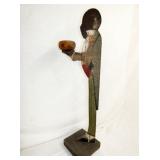 FOLK ART BLACK AMERICANA BUTLER 